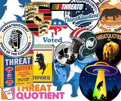 ThreatQuotient Internal Branding, Stickers, Campaigns
