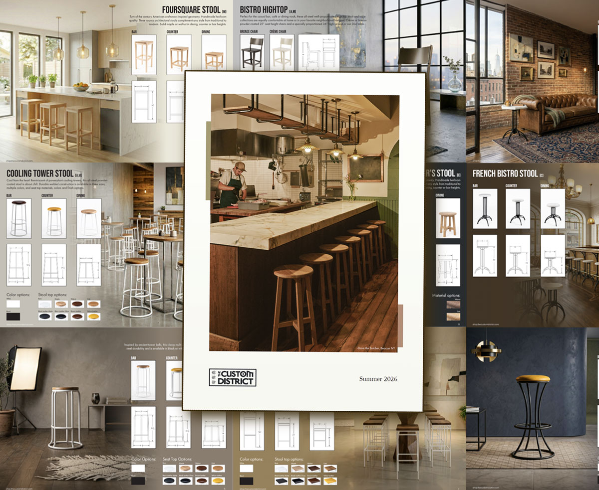 The Custom DIstrict Furniture Catalog